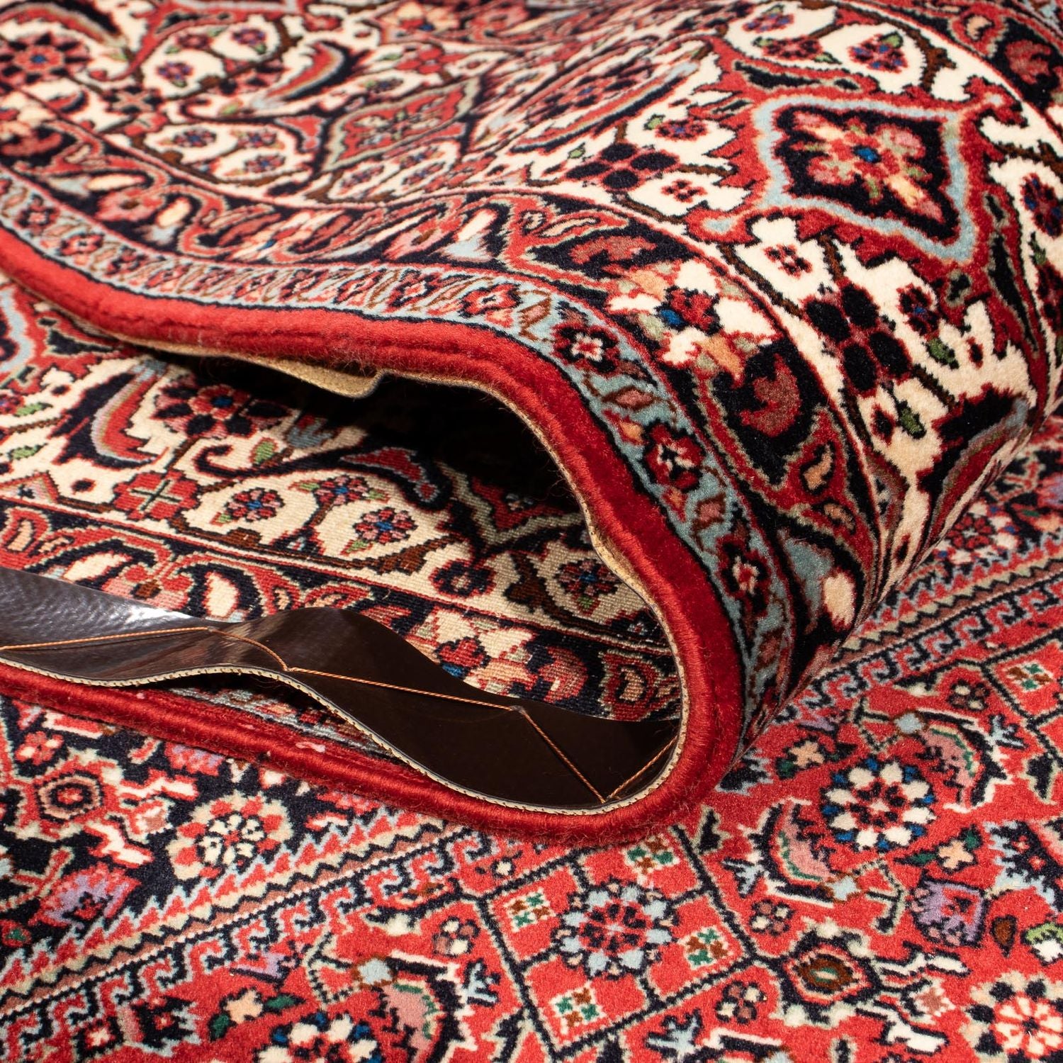 Tappeto Persero - Bidjar - 307 x 205 cm - rosso scuro
