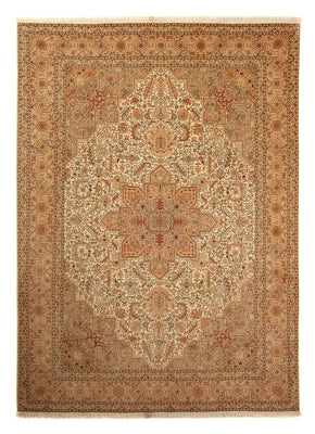 Tappeto Persero - Tabriz - Reale - 344 x 251 cm - marrone chiaro