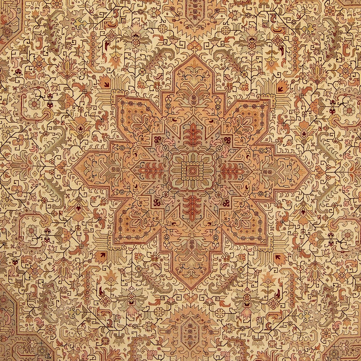 Tappeto Persero - Tabriz - Reale - 344 x 251 cm - marrone chiaro