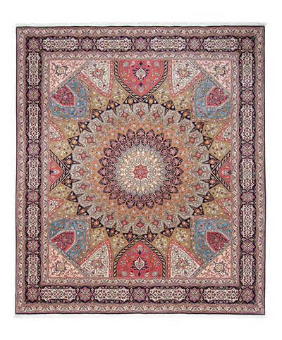 Tabriz - 50 Raj Tappeto 257x307cm - Tappeto persiano