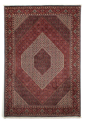 Tappeto Persero - Bidjar - 300 x 206 cm - rosso scuro