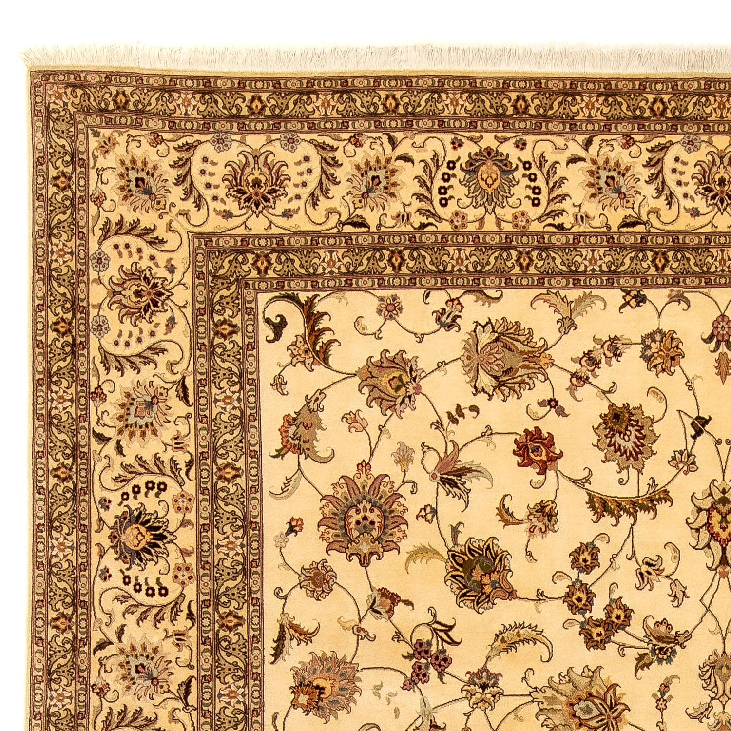 Tappeto Persero - Tabriz - Reale - 364 x 252 cm - beige