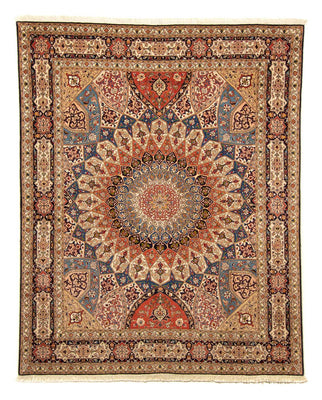 Tappeto Persero - Tabriz - Reale - 250 x 207 cm - marrone chiaro