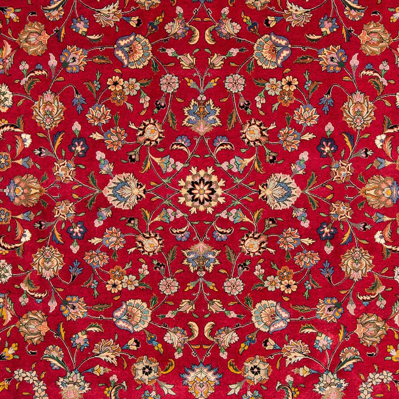 Tappeto Persero - Tabriz - Reale - 304 x 202 cm - rosso scuro