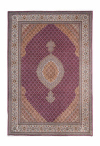 Tappeto Persero - Tabriz - 306 x 205 cm - viola