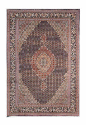 Tappeto Persero - Tabriz - 305 x 205 cm - blu scuro
