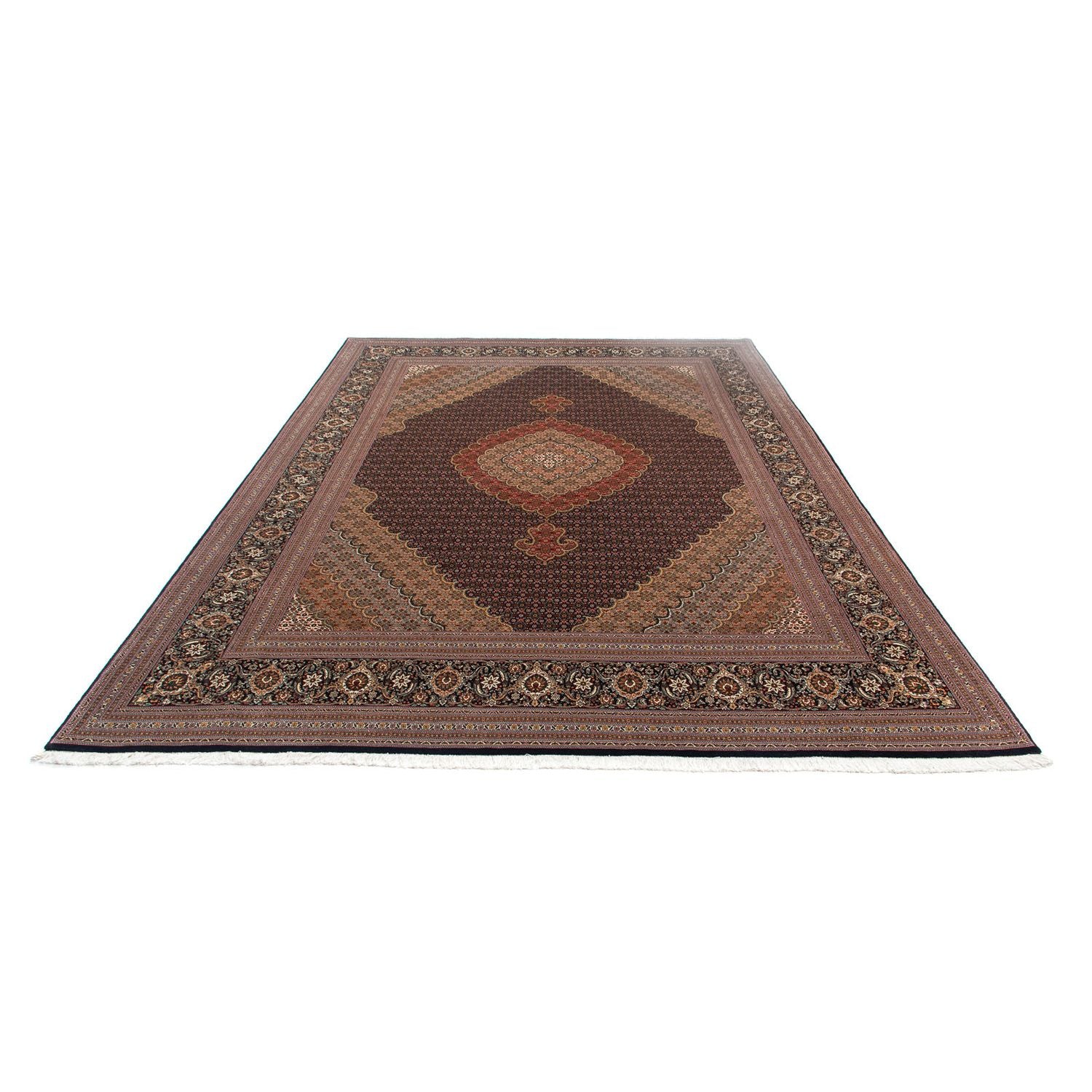 Tappeto Persero - Tabriz - 370 x 250 cm - marrone