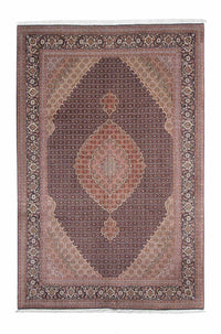 Tappeto Persero - Tabriz - Reale - 315 x 204 cm - blu scuro