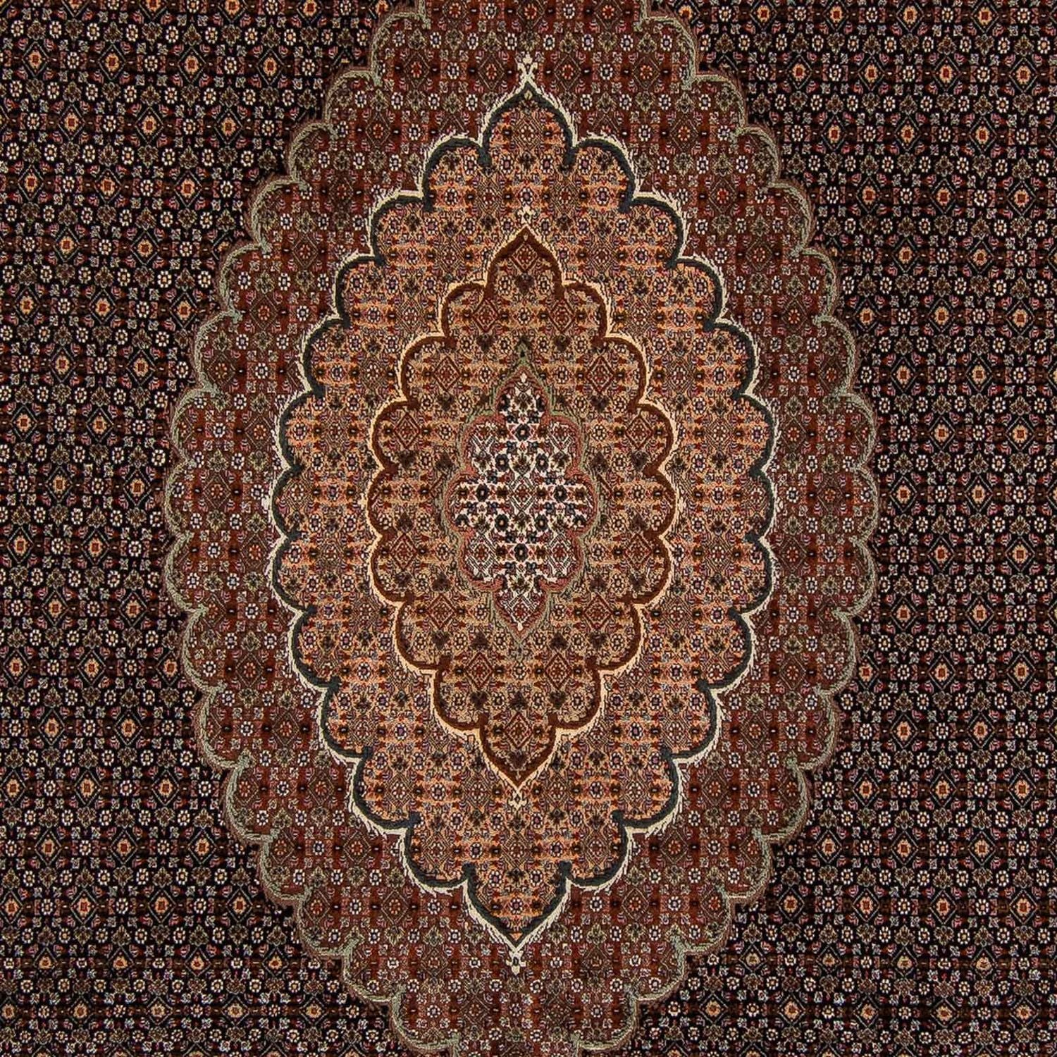 Tappeto Persero - Tabriz - 348 x 252 cm - marrone