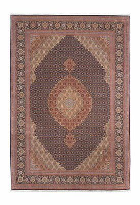 Tappeto Persero - Tabriz - 297 x 205 cm - blu scuro