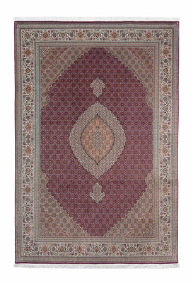 Tappeto Persero - Tabriz - 302 x 203 cm - rosso