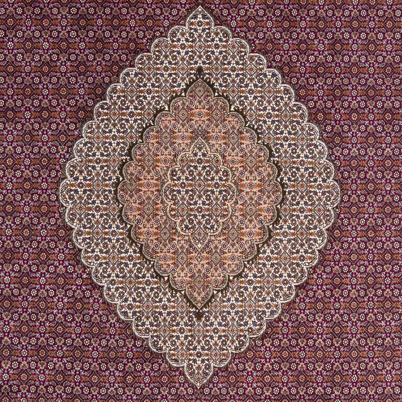 Tappeto Persero - Tabriz - 302 x 203 cm - rosso