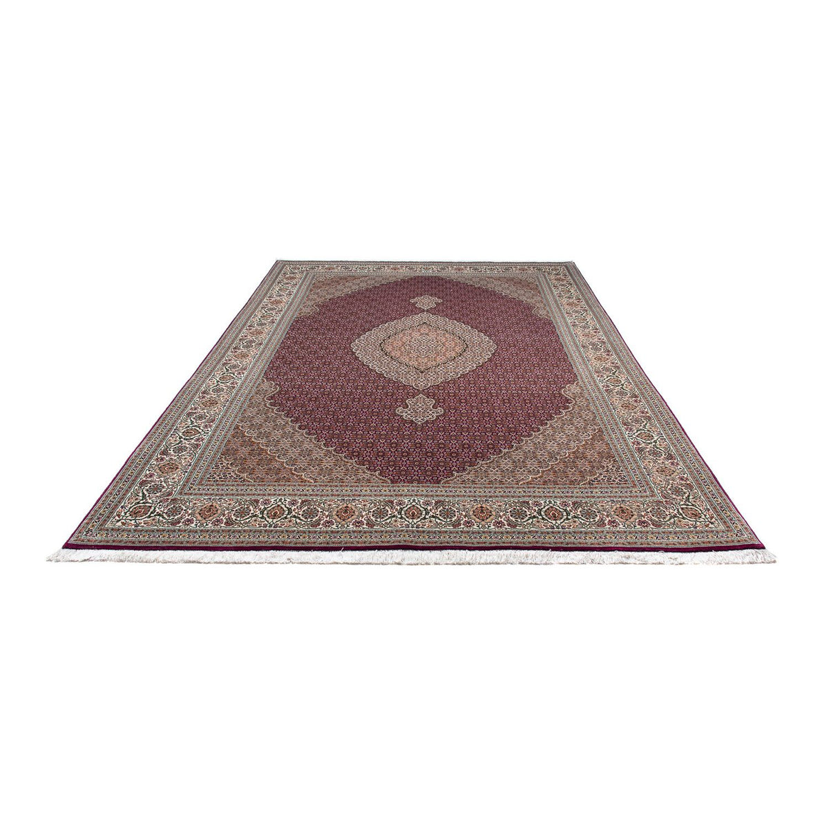 Tappeto Persero - Tabriz - 302 x 203 cm - rosso
