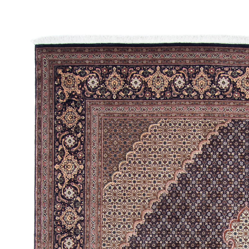 Tappeto Persero - Tabriz - 303 x 196 cm - blu scuro
