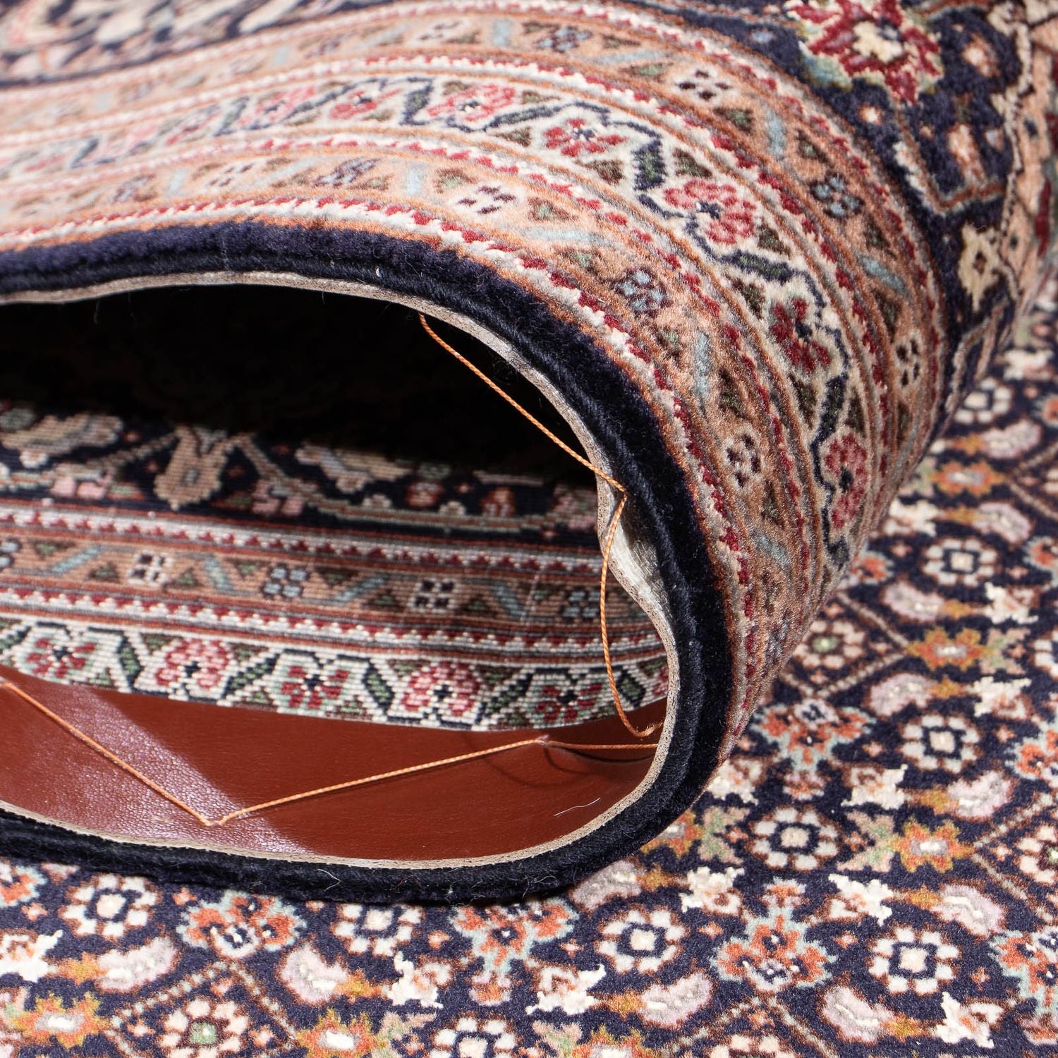 Tappeto Persero - Tabriz - 303 x 196 cm - blu scuro