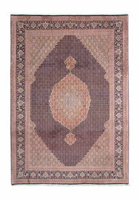 Tappeto Persero - Tabriz - 296 x 205 cm - blu scuro