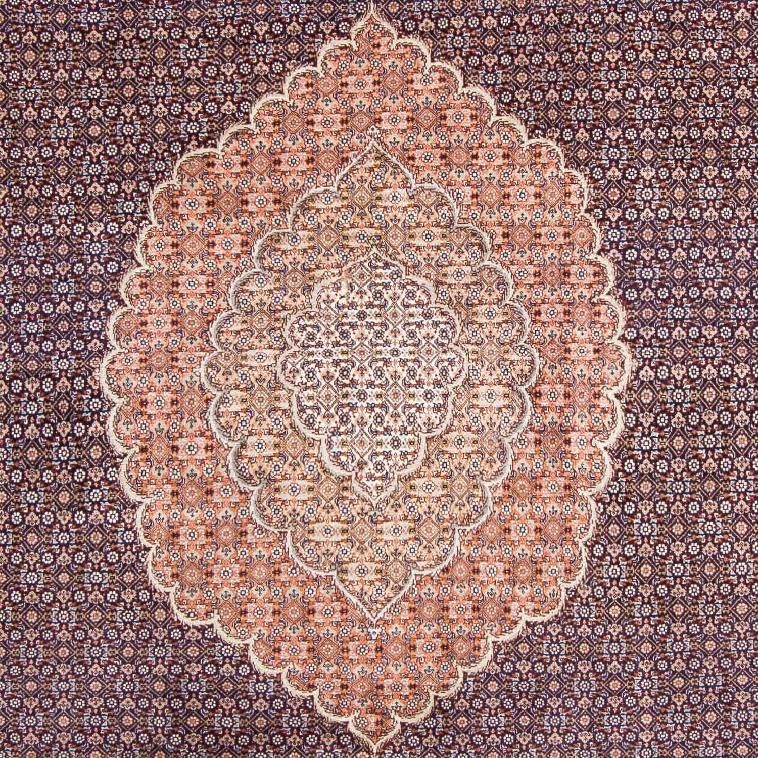 Tappeto Persero - Tabriz - 296 x 205 cm - blu scuro