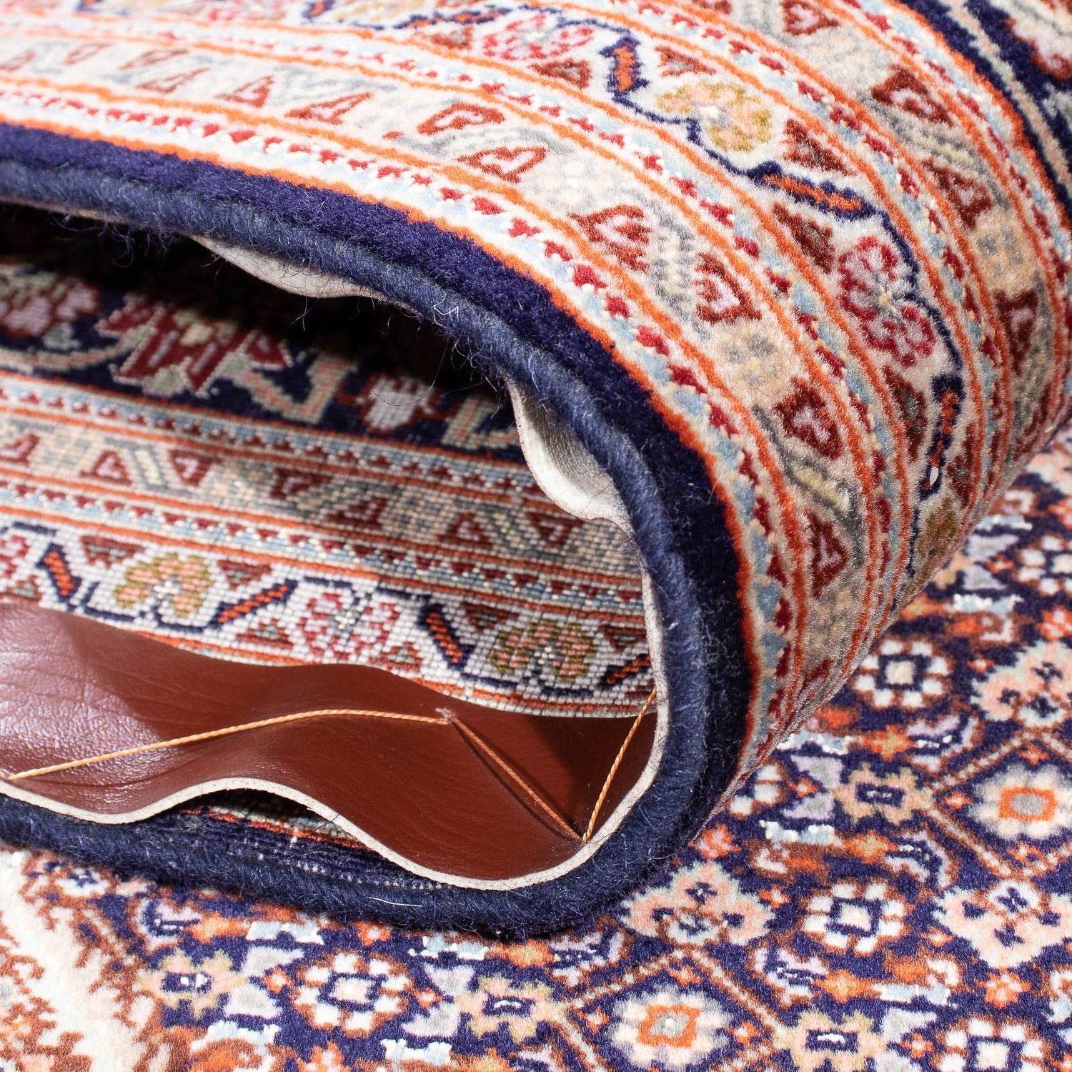 Tappeto Persero - Tabriz - 296 x 205 cm - blu scuro