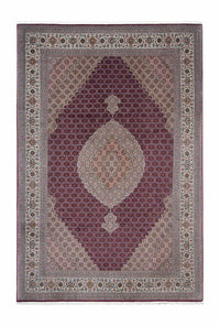 Tappeto Persero - Tabriz - 303 x 204 cm - rosso scuro