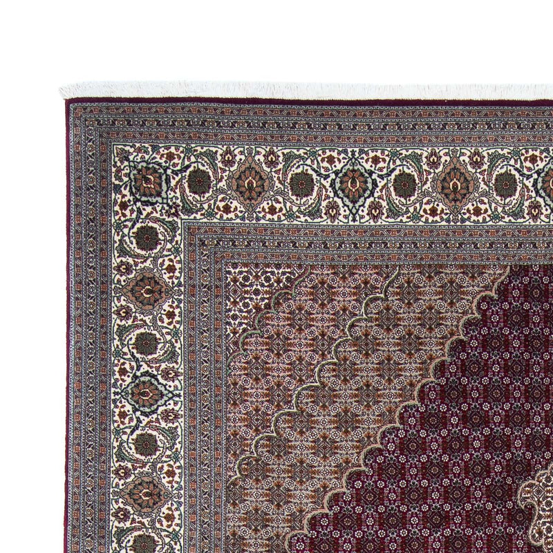Tappeto Persero - Tabriz - 303 x 204 cm - rosso scuro