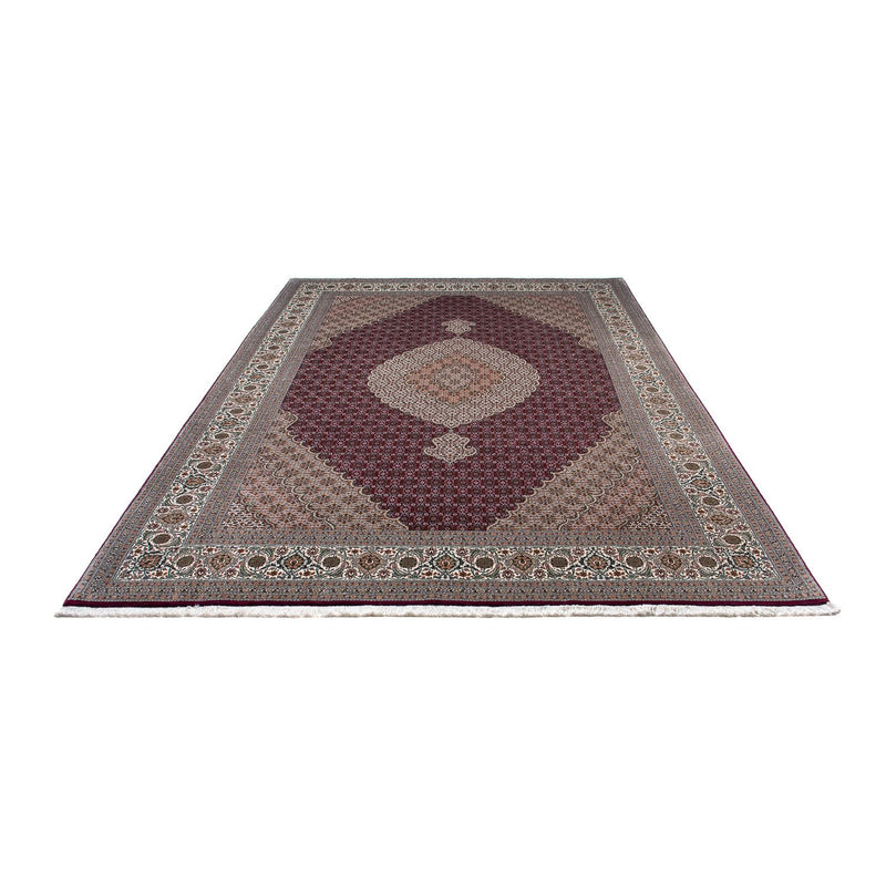 Tappeto Persero - Tabriz - 303 x 204 cm - rosso scuro
