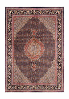 Tappeto Persero - Tabriz - 295 x 203 cm - blu scuro