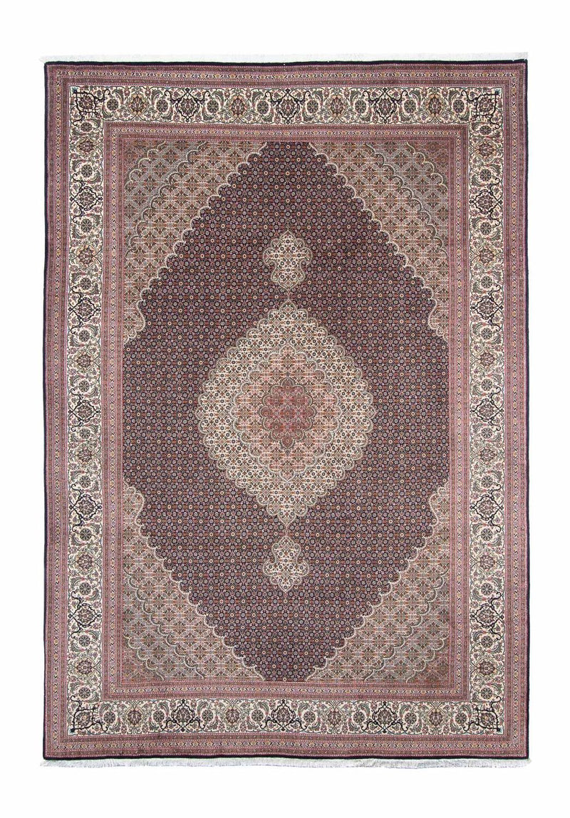 Tappeto Persero - Tabriz - 300 x 202 cm - blu scuro