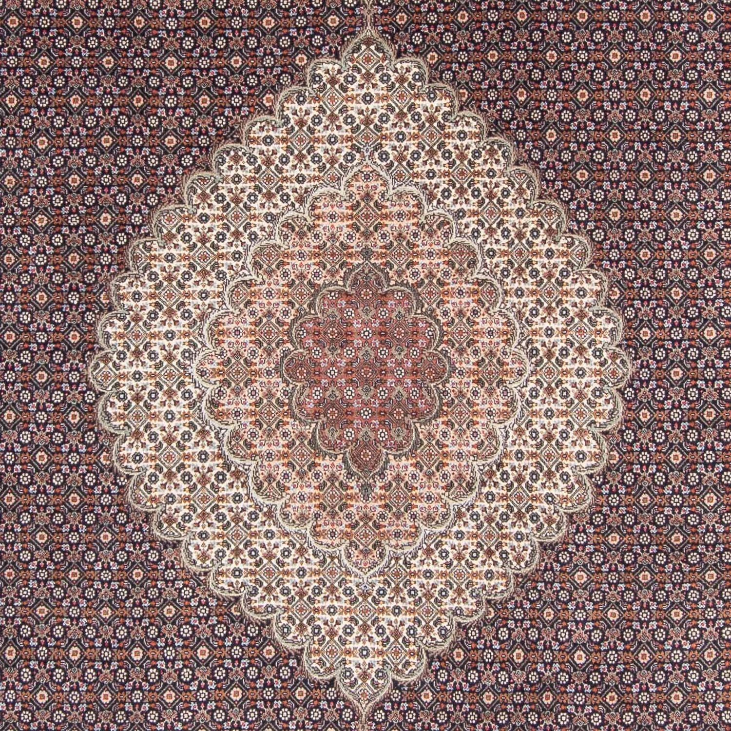 Tappeto Persero - Tabriz - 300 x 202 cm - blu scuro