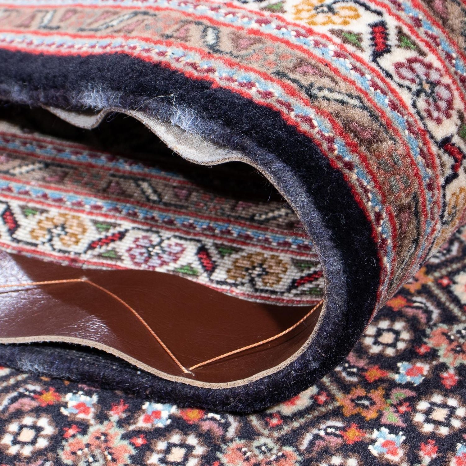 Tappeto Persero - Tabriz - 300 x 202 cm - blu scuro