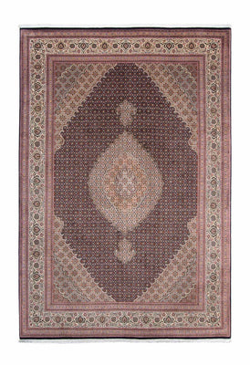 Tappeto Persero - Tabriz - 307 x 206 cm - blu scuro