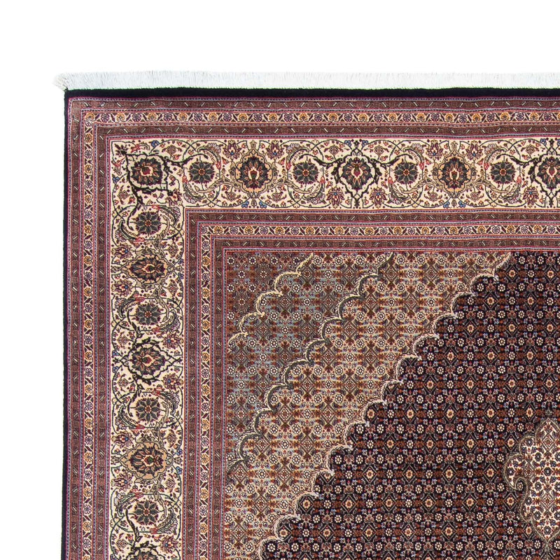 Tappeto Persero - Tabriz - 307 x 206 cm - blu scuro