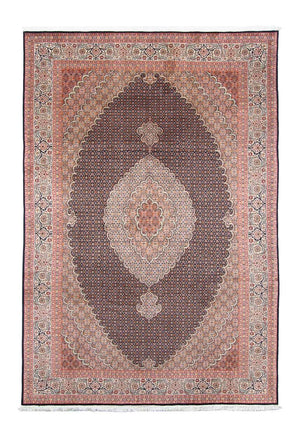 Tappeto Persero - Tabriz - 294 x 198 cm - blu scuro