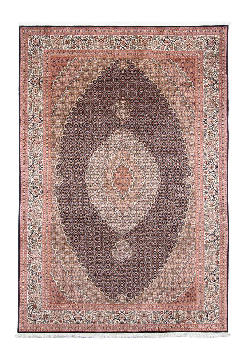 Tappeto Persero - Tabriz - 294 x 198 cm - blu scuro