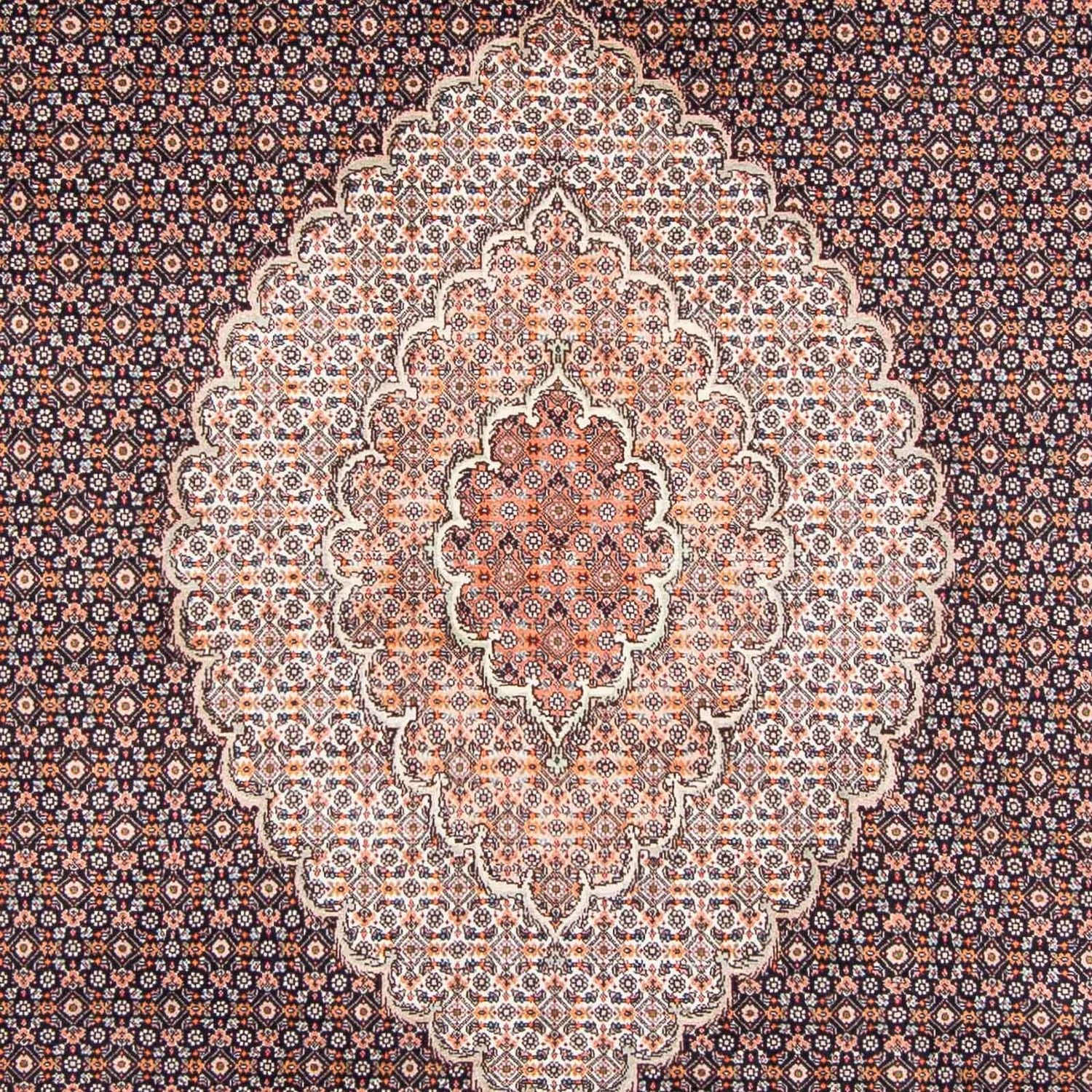 Tappeto Persero - Tabriz - 294 x 198 cm - blu scuro
