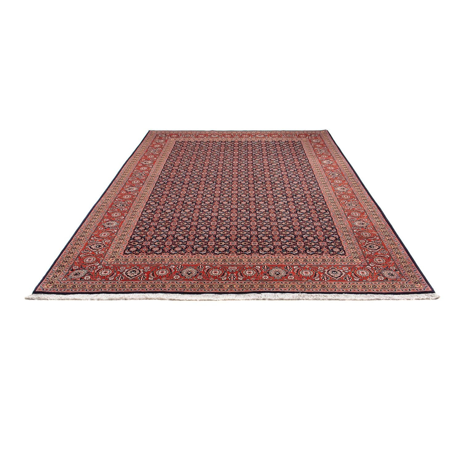 Tappeto Persero - Tabriz - 295 x 202 cm - blu scuro