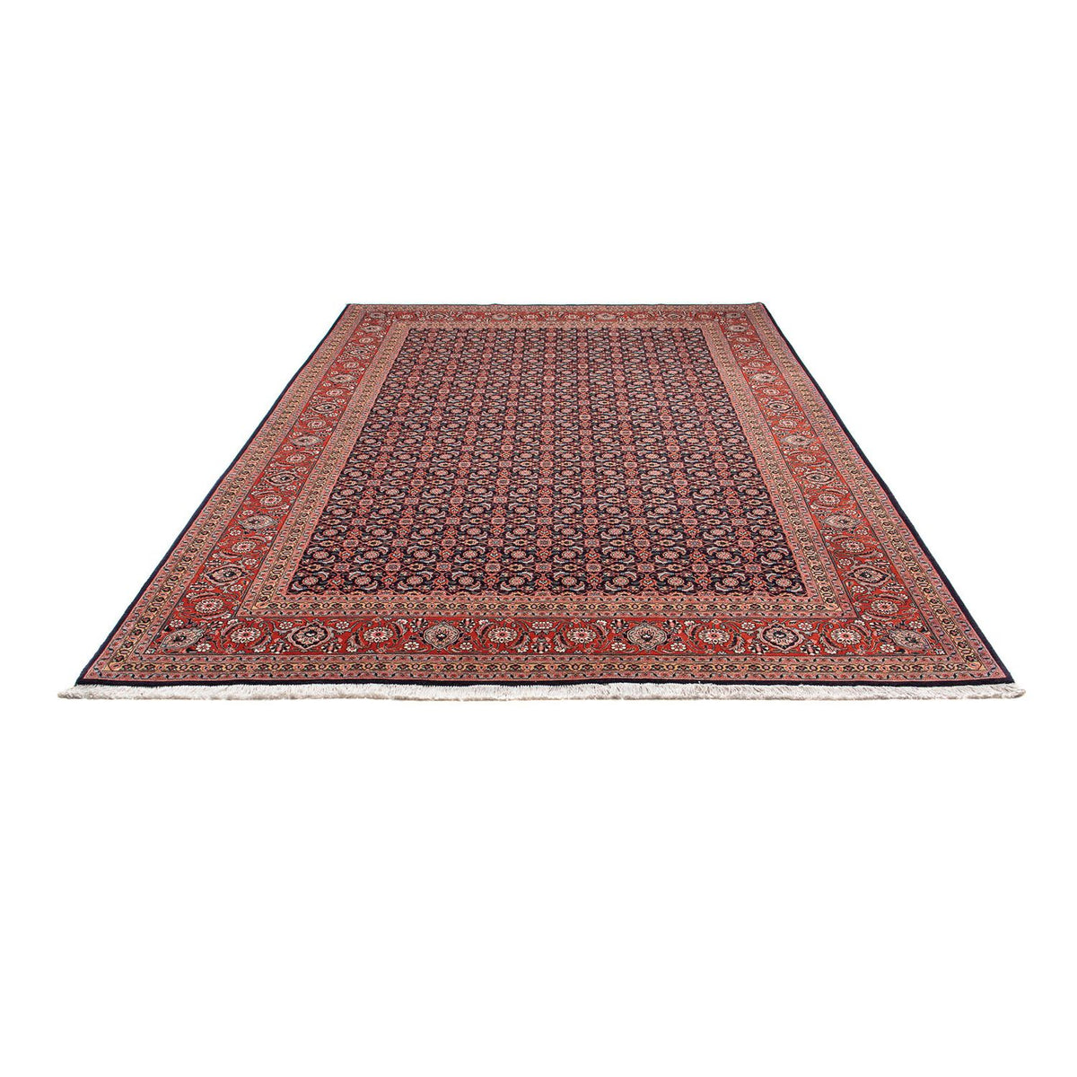 Tappeto Persero - Tabriz - 295 x 202 cm - blu scuro