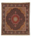 Tappeto Persero - Tabriz - Reale quadrato  - 219 x 200 cm - blu scuro