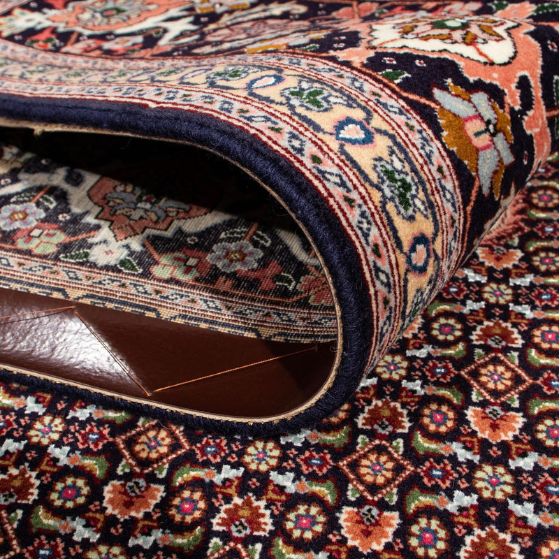 Tappeto Persero - Tabriz - Reale quadrato  - 219 x 200 cm - blu scuro