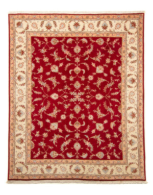 Tappeto Persero - Tabriz - Reale - 255 x 204 cm - rosso scuro