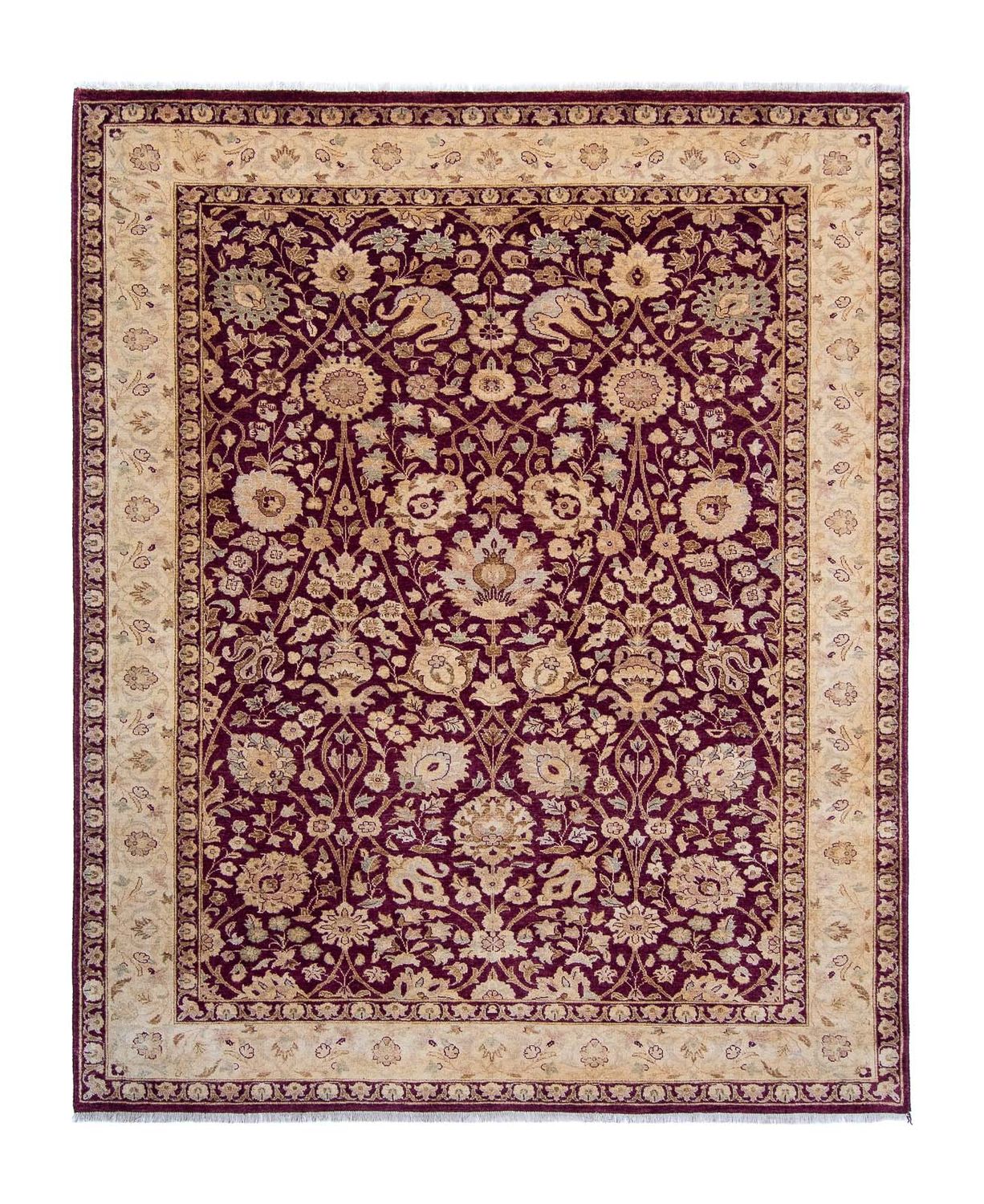 Tappeto Ziegler - 281 x 228 cm - rosso scuro