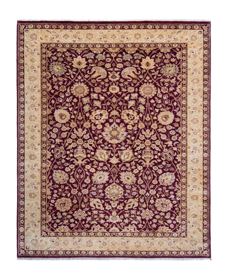 Tappeto Ziegler - 281 x 228 cm - rosso scuro