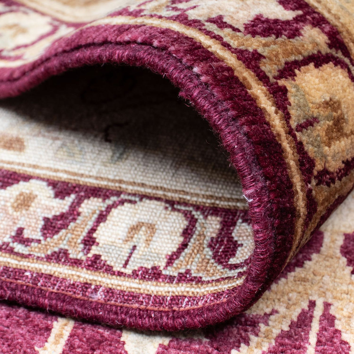 Tappeto Ziegler - 281 x 228 cm - rosso scuro