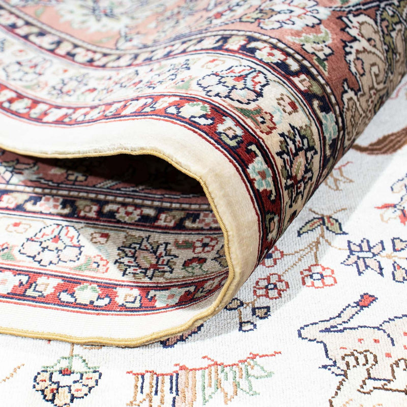 Tappeto orientale - Hereke - 244 x 169 cm - beige