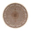 Tappeto Persero - Tabriz rotondo  - 248 x 247 cm - beige