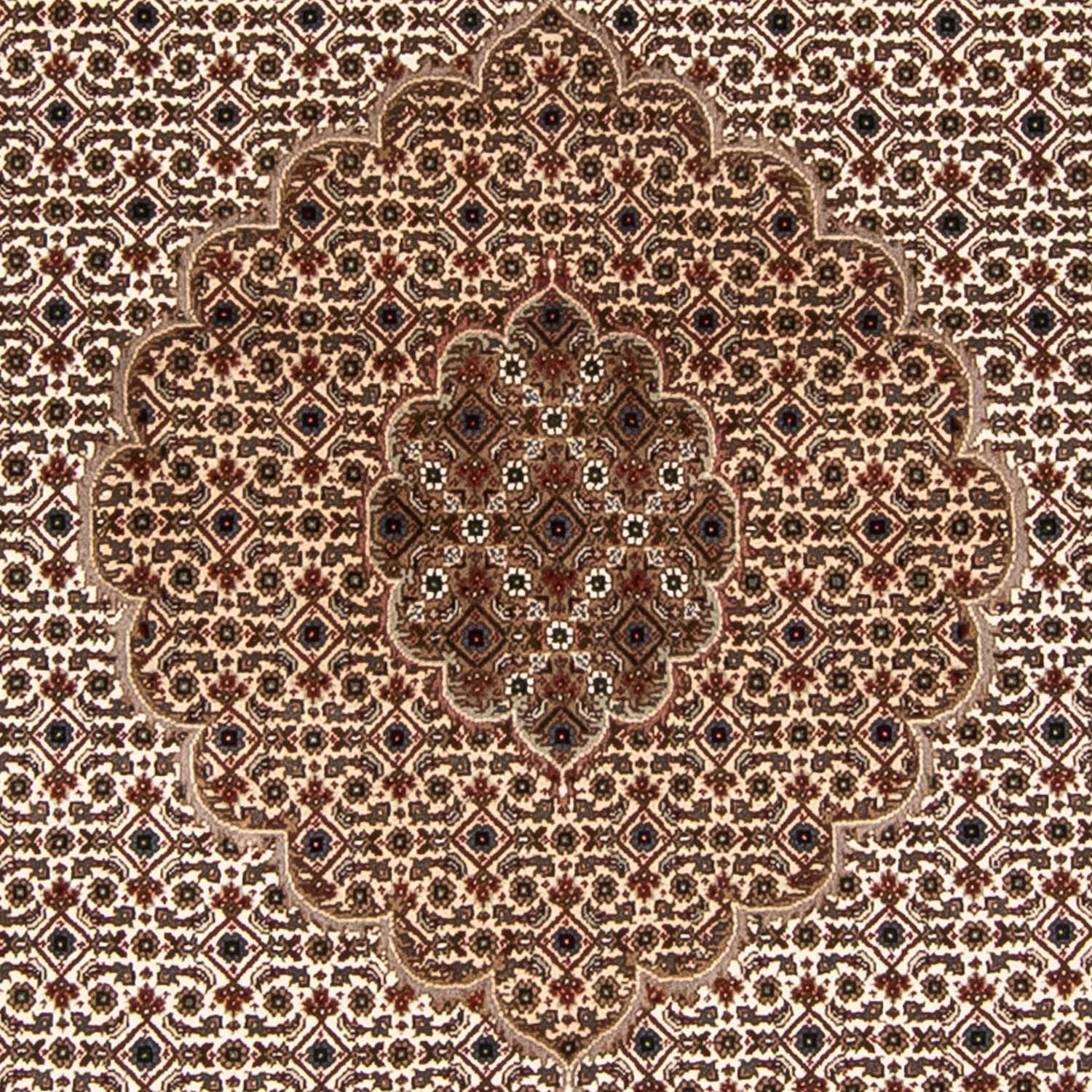 Tappeto Persero - Tabriz rotondo  - 248 x 247 cm - beige