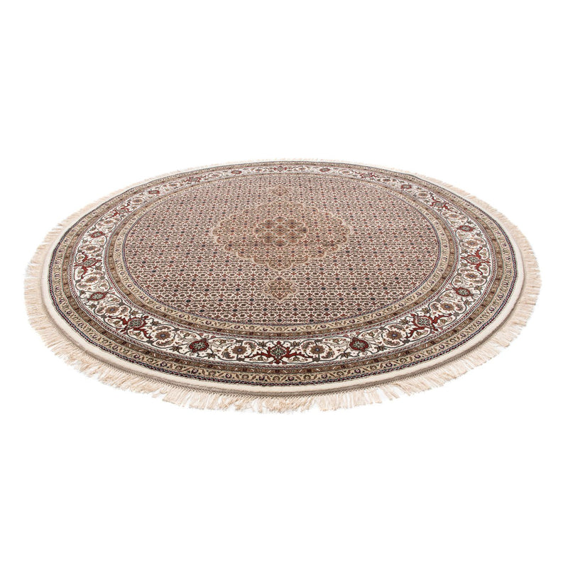 Tappeto Persero - Tabriz rotondo  - 248 x 247 cm - beige