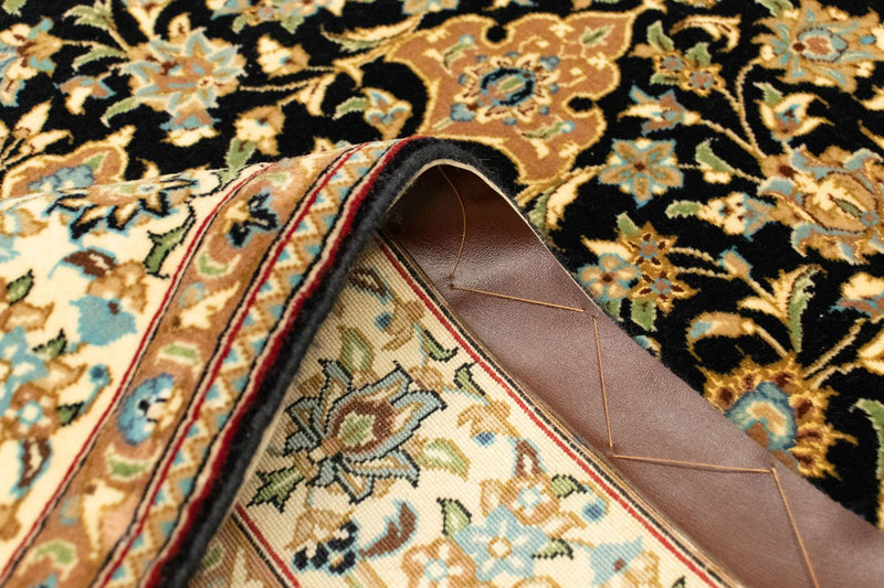 Tappeto Persero - Ghom - 160 x 102 cm - nero