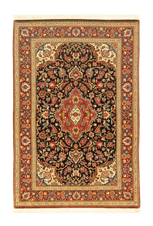 Tappeto Persero - Ghom - 152 x 102 cm - nero