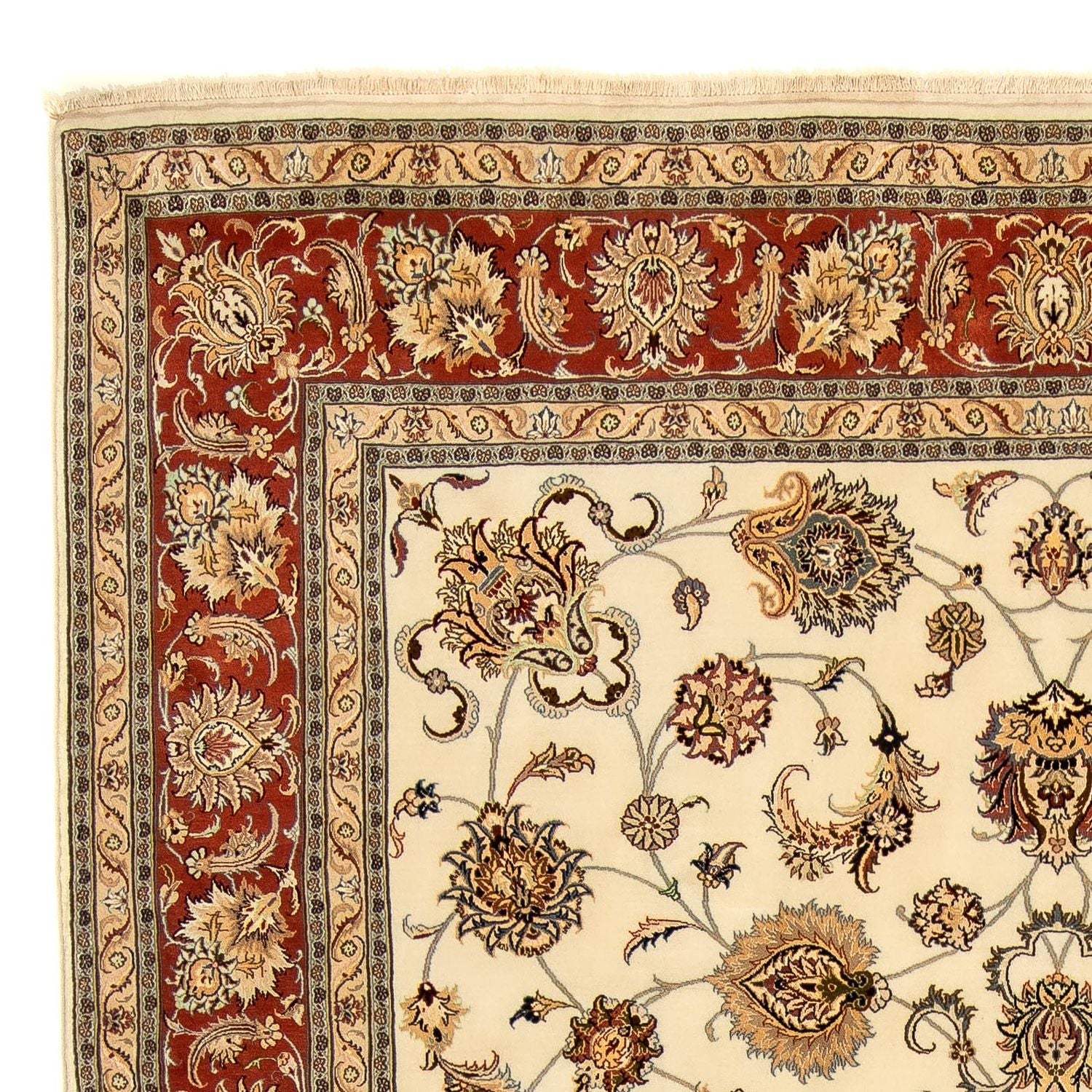 Tappeto Persero - Tabriz - Reale - 363 x 245 cm - beige