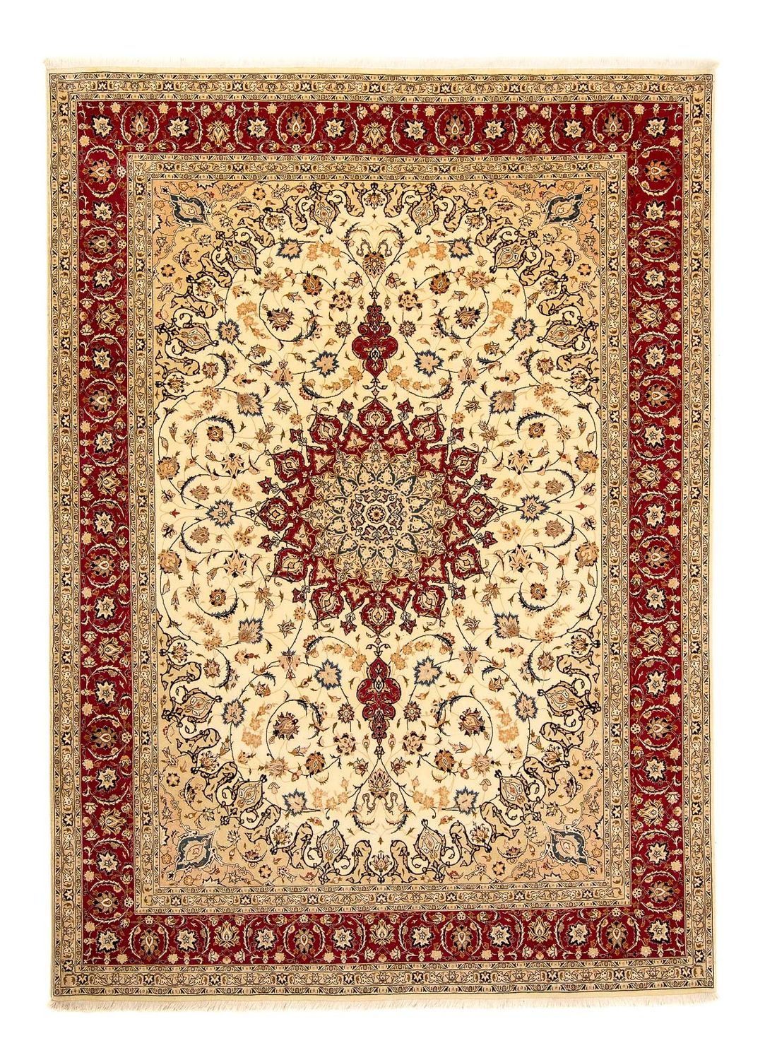 Tappeto Persero - Tabriz - Reale - 335 x 254 cm - beige
